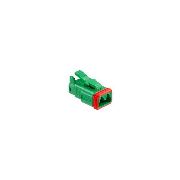 Molex Automotive Connectors Ml-Xt 2Ckt Plug Green W/Large Seal 934451203 - main